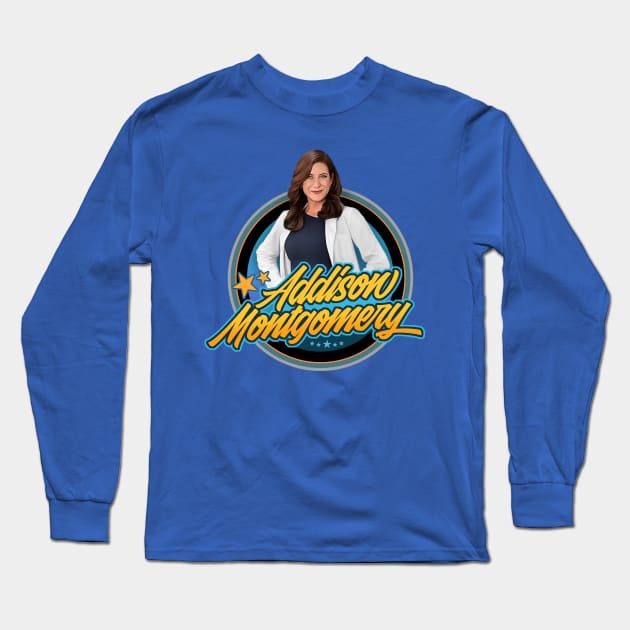 Addison Forbes Montgomery Long Sleeve T-Shirt by Trazzo